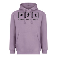 Lavender crawl walk spike volleyball Heavyweight Hoodie - artisFamous