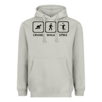 Moon Dust crawl walk spike volleyball Heavyweight Hoodie - artisFamous