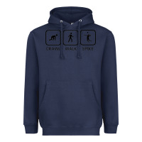 Navy crawl walk spike volleyball Heavyweight Hoodie - artisFamous