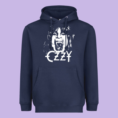 Crazy Train Vintage Rock Heavyweight Hoodie Designed By Artisfamous