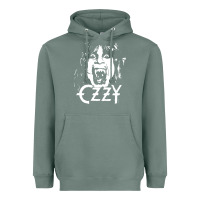 Sage crazy train vintage rock Heavyweight Hoodie - artisFamous