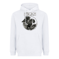 White mastodon Heavyweight Hoodie - artisFamous