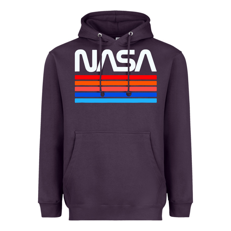 Vintage Retro Nasa Heavyweight Hoodie by artisFamous | Teevron