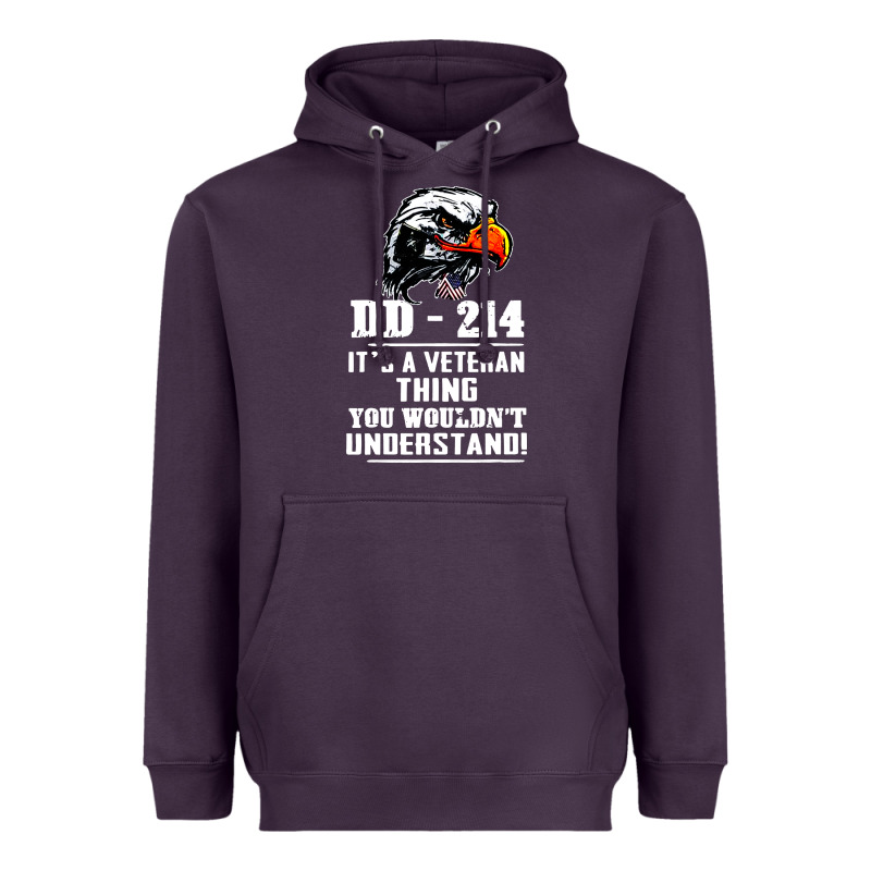 Dd 214 Heavyweight Hoodie by artisFamous | Teevron