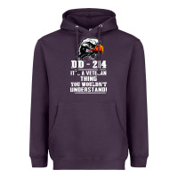 Plum dd 214 Heavyweight Hoodie - artisFamous