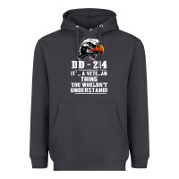 Smoke dd 214 Heavyweight Hoodie - artisFamous