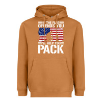 Meerkat if the flag offends you Heavyweight Hoodie - artisFamous