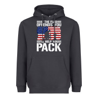 Smoke if the flag offends you Heavyweight Hoodie - artisFamous