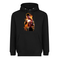 Black bruce leroy Heavyweight Hoodie - artisFamous