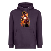 Plum bruce leroy Heavyweight Hoodie - artisFamous