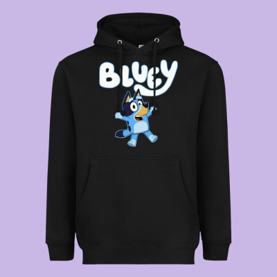 Blue Cats Heavyweight Hoodie Designed By Artisfamous