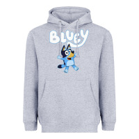 Heather Grey blue cats Heavyweight Hoodie - artisFamous
