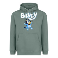 Sage blue cats Heavyweight Hoodie - artisFamous
