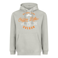 Moon Dust crater lake oregon national park vintage retro Heavyweight Hoodie - artisFamous