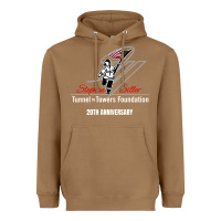 Toasted Coconut tunnel to towers foundation Heavyweight Hoodie - artisFamous
