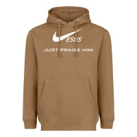 Toasted Coconut jesus just praise him jesus surfed christian Heavyweight Hoodie - artisFamous