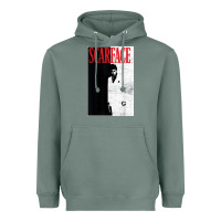 Sage scarface distressed movie photo Heavyweight Hoodie - artisFamous