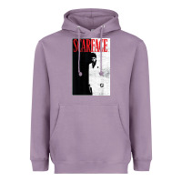 Lavender scarface distressed movie photo Heavyweight Hoodie - artisFamous
