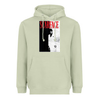 Matcha scarface distressed movie photo Heavyweight Hoodie - artisFamous
