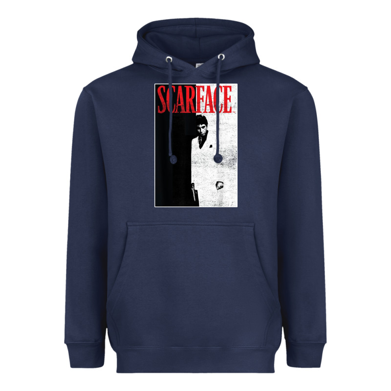 Scarface Distressed Movie Photo Heavyweight Hoodie by artisFamous | Teevron
