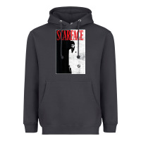 Smoke scarface distressed movie photo Heavyweight Hoodie - artisFamous