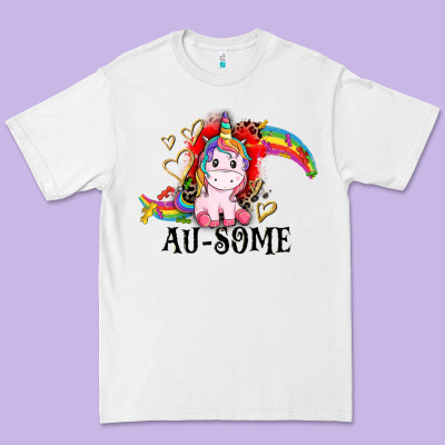 Au-some Premium Tee Designed By Cowgirlartshop