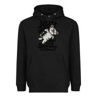 Black soft kitty warm kitty Heavyweight Hoodie - artisFamous