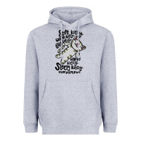 Heather Grey soft kitty warm kitty Heavyweight Hoodie - artisFamous