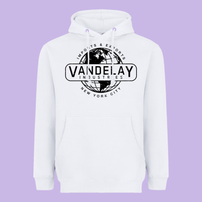 Vandelay Nyc Heavyweight Hoodie Designed By Artisfamous