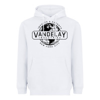 White vandelay nyc Heavyweight Hoodie - artisFamous