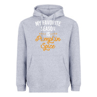 Heather Grey my favorite season is pumpkin spice Heavyweight Hoodie - artisFamous