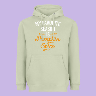 My Favorite Season Is Pumpkin Spice Heavyweight Hoodie Designed By Artisfamous