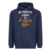 Navy my favorite season is pumpkin spice Heavyweight Hoodie - artisFamous