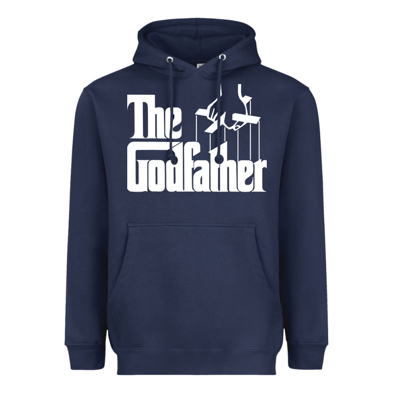 The Godfather Original White Title Heavyweight Hoodie by artisFamous | Teevron