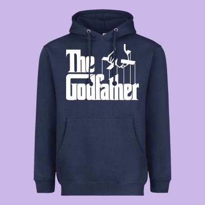 The Godfather Original White Title Heavyweight Hoodie Designed By Artisfamous