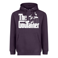Plum the godfather original white title Heavyweight Hoodie - artisFamous