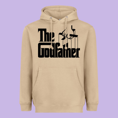 The Godfather Original White Title Heavyweight Hoodie Designed By Artisfamous