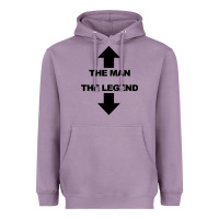 Lavender the man the legend funny adult humor Heavyweight Hoodie - artisFamous