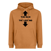 Meerkat the man the legend funny adult humor Heavyweight Hoodie - artisFamous