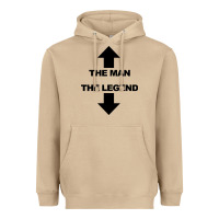 Mushroom the man the legend funny adult humor Heavyweight Hoodie - artisFamous