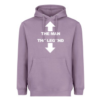 Lavender the man the legend funny adult humor Heavyweight Hoodie - artisFamous