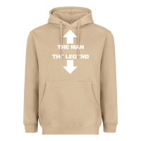 Mushroom the man the legend funny adult humor Heavyweight Hoodie - artisFamous