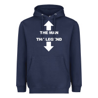 The Man The Legend Funny Adult Humor Heavyweight Hoodie | Teevron