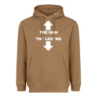 Toasted Coconut the man the legend funny adult humor Heavyweight Hoodie - artisFamous