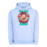 Pigment Grape Ice bless your heart pig Urban Hoodie - RanaPortraitStore