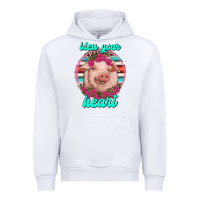 White bless your heart pig Urban Hoodie - RanaPortraitStore