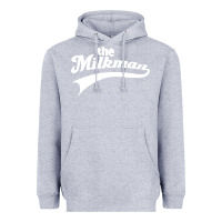 Heather Grey the milk man Heavyweight Hoodie - artisFamous
