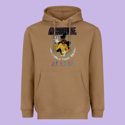 A Movie Powerline Heavyweight Hoodie Designed By Artisfamous