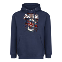 Navy asking alexandria flag Heavyweight Hoodie - artisFamous