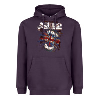 Plum asking alexandria flag Heavyweight Hoodie - artisFamous